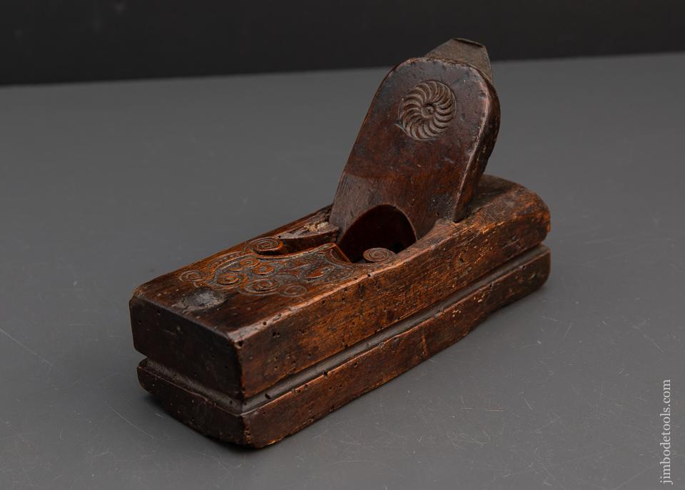Remarkable! Dutch Skewed Panel Raising Plane Dated 1798 - 93463R
