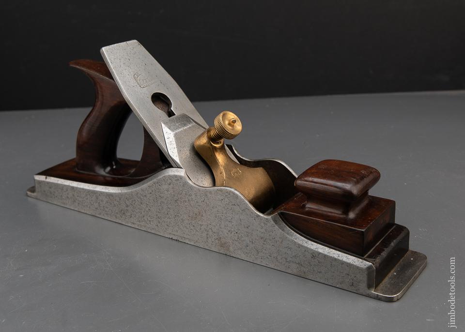 Amazing! 15 1/2 inch NORRIS No. 1 Pre-War Rosewood and Dovetailed Steel Jointer Plane - 93474UR