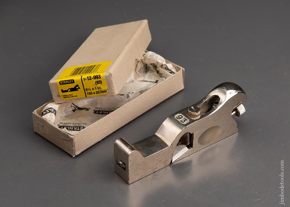 STANLEY No. 93 Shoulder Plane Mint in Box - 94542