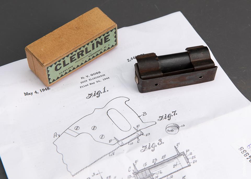 Patented CLERLINE Dust Eliminator Attachment for Hand Saws MIB- 94888