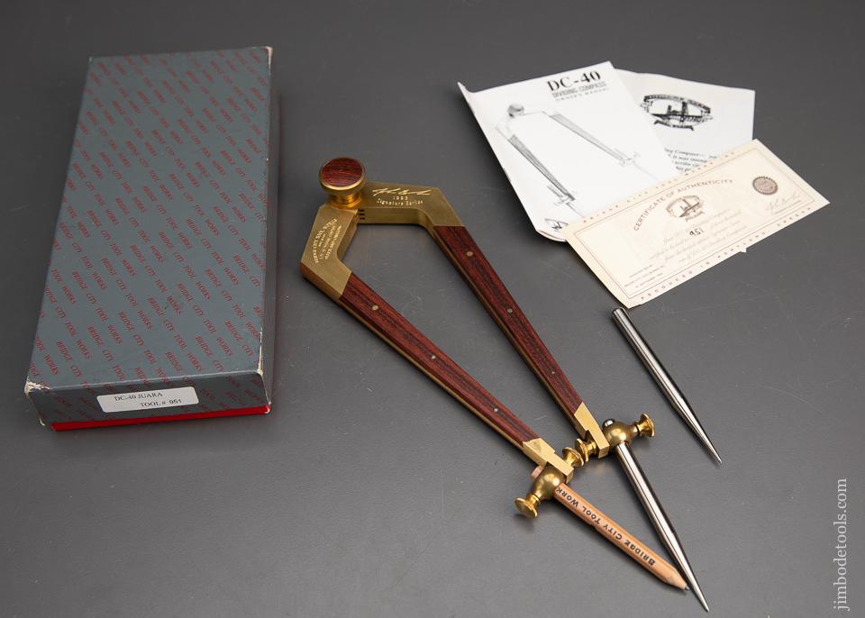 BRIDGE CITY TOOL WORKS DC-40 Dividing Compass MIB - 95201