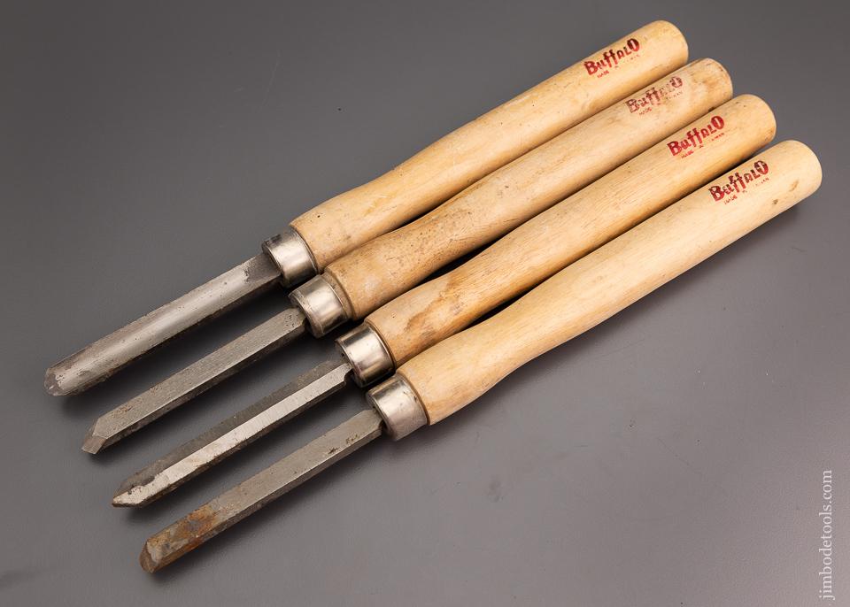 User Set of 4 BUFFALO Turning Tools - 96811