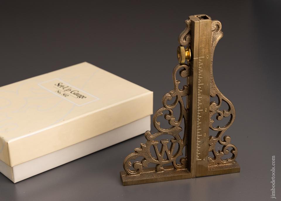 WOODSMITH No. 502 Ornate Set Up Gauge Mint in Box Rare - 97062