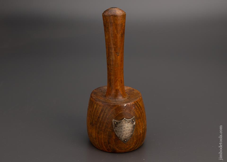 Mini Ceremonial Mallet Dated 1899 - 98164