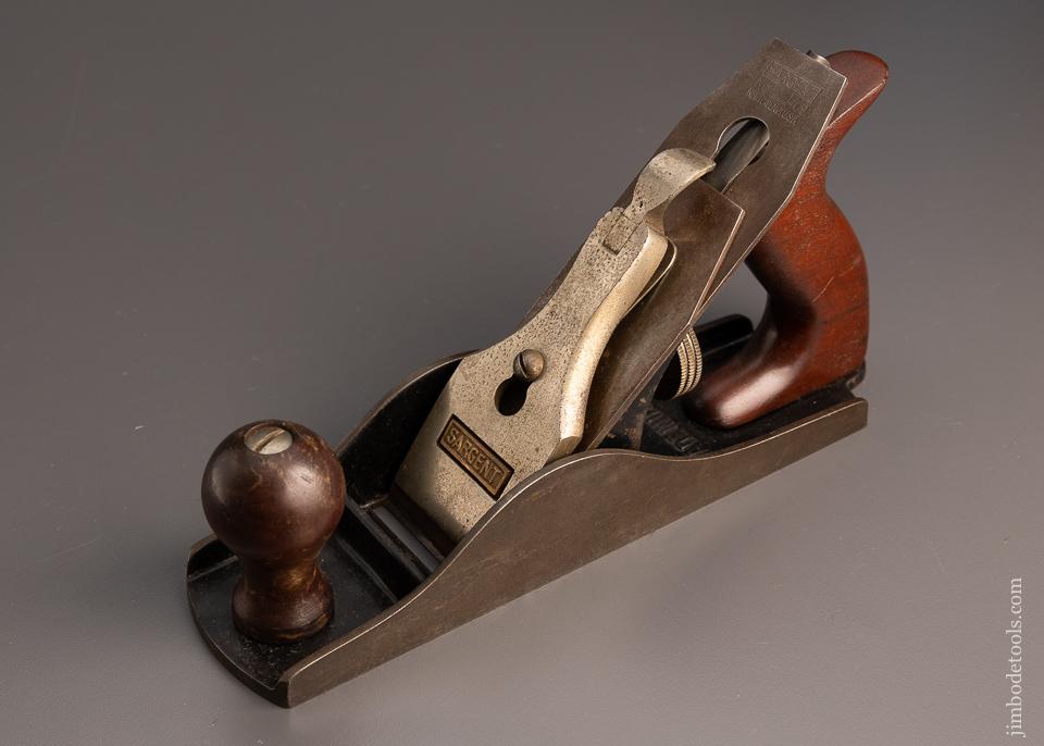 SARGENT No. 409 Smooth Plane with Gold Badge Lever Cap - 98364