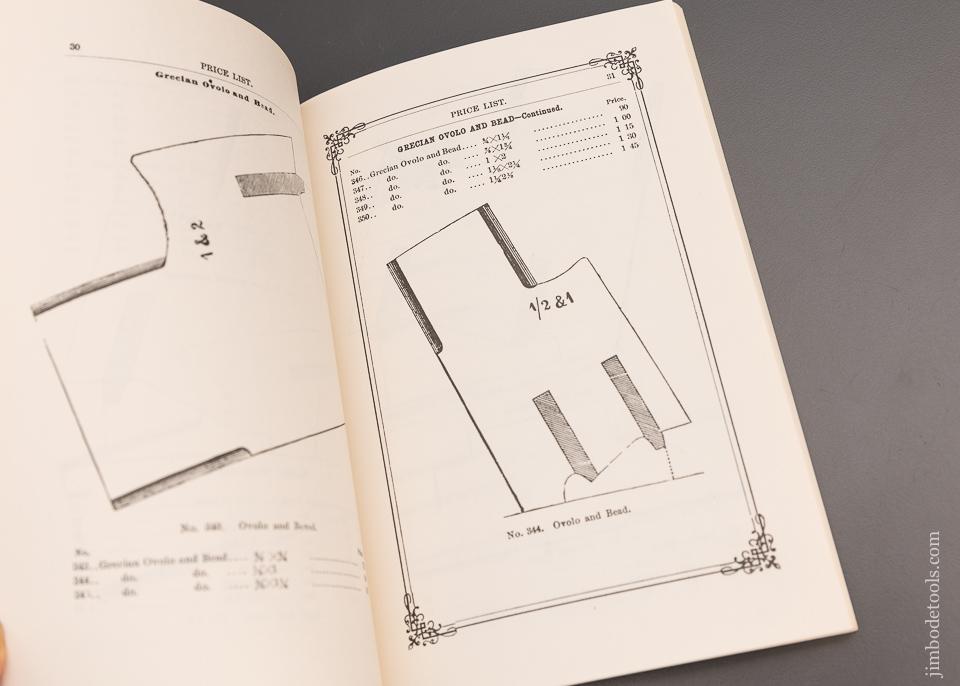Book: REPRINT Catalogue GREENFIELD TOOL COMPANY - 98620