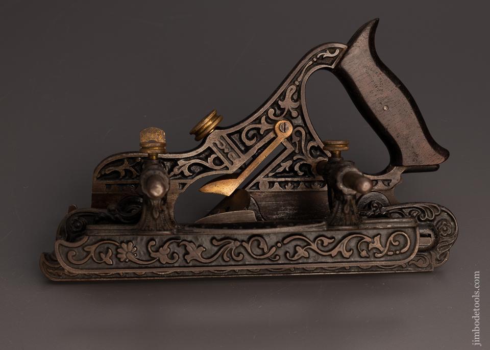 Fine STANLEY MILLERS PATENT No. 41 Ornate Plow Plane - 99209