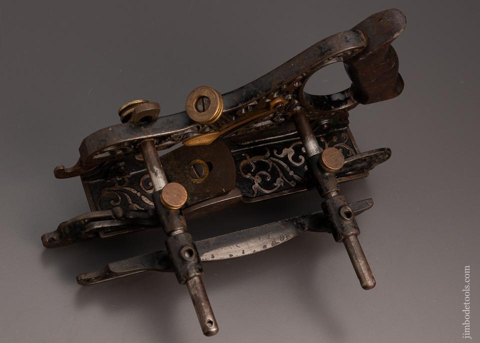 Fine STANLEY MILLERS PATENT No. 41 Ornate Plow Plane - 99209