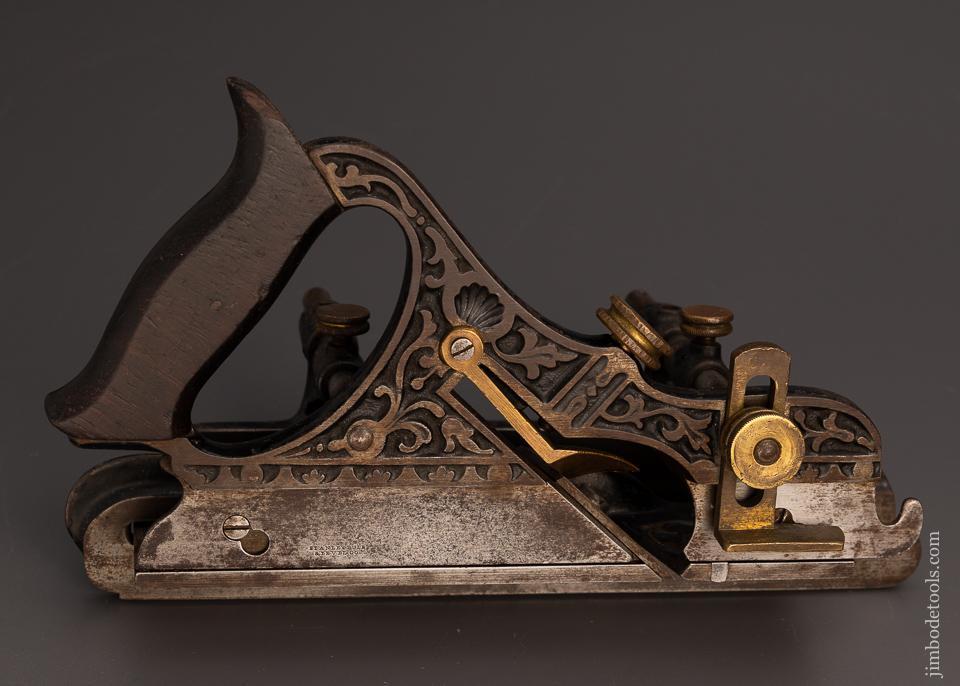 Fine STANLEY MILLERS PATENT No. 41 Ornate Plow Plane - 99209