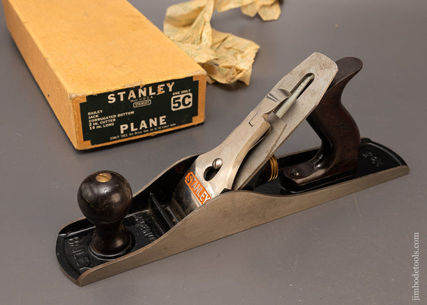 Mint-in-Box-Used-Once-STANLEY-No.-5C-Jack-Plane-99305