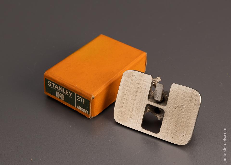 STANLEY No. 271 Miniature Router Plane Mint in Original Box - 99383