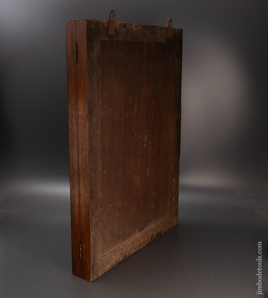 Spectacular-HOLTZAPPFEL-Triptych-with-75-Rosewood-Handled-Ornamental-Turning-Chisels-120470-AS-OF-APR-17