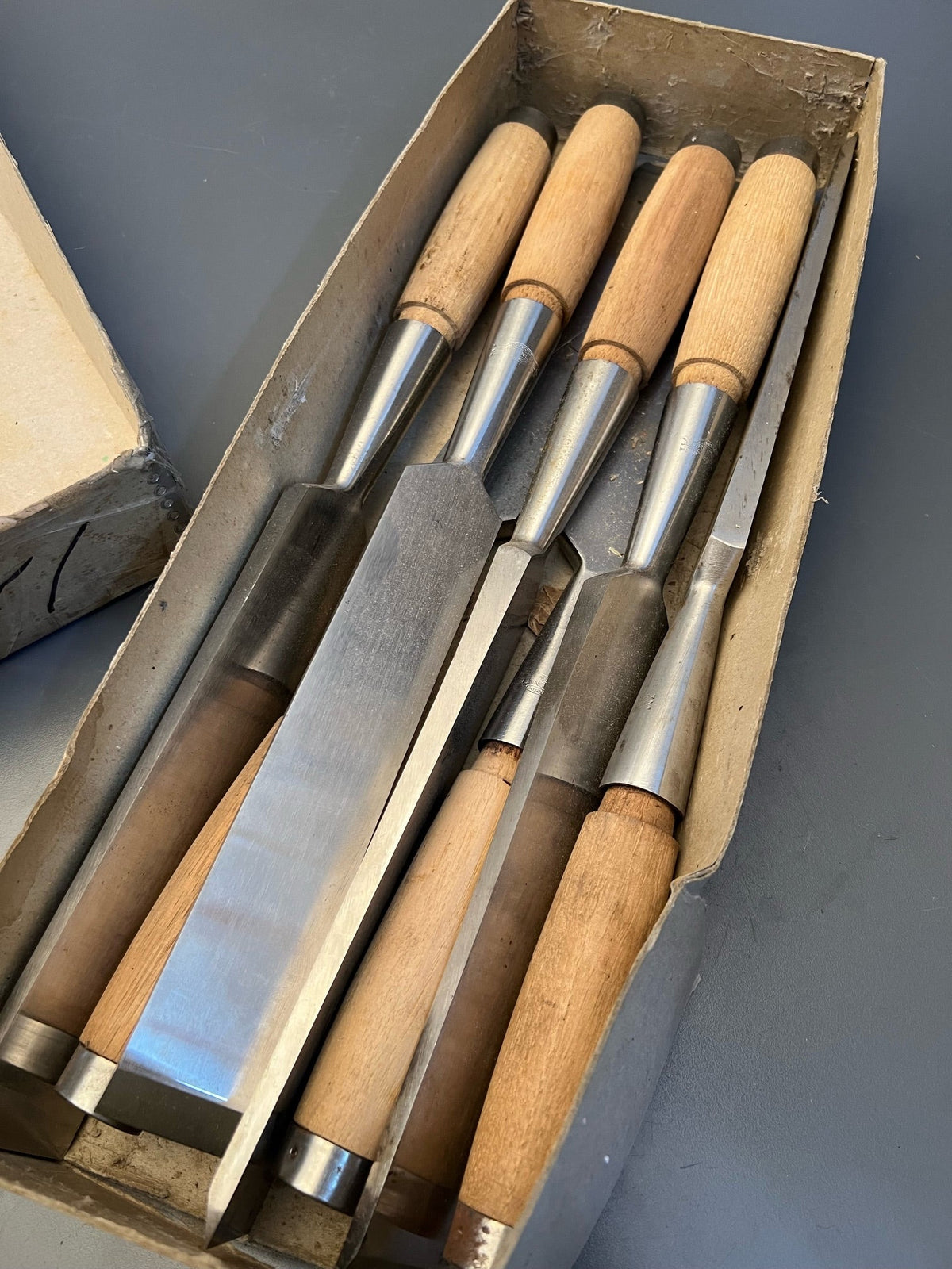 Mint New Old Stock Unused 1 1/2  Inch Heavy Framing Chisel GREENLEE - 110386