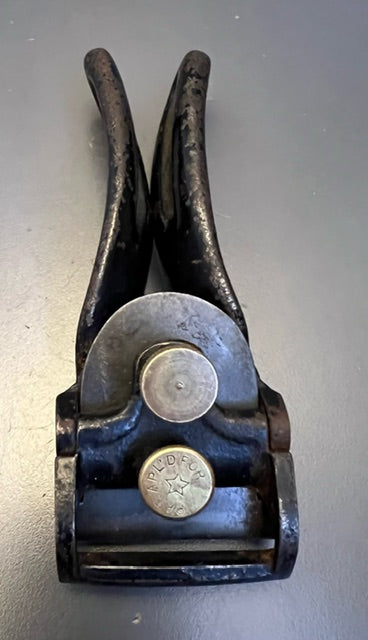 Rare! MAGNUSON Patent May 19, 1891 Folding Spoke Shave -- 113233G