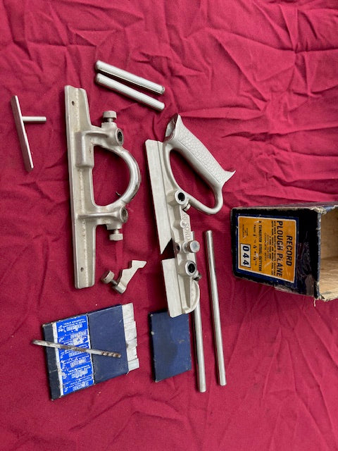 100% Complete! RECORD No. 044 Plough Plane in Box - 107326A