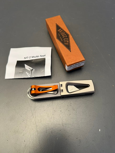 Bridge City Tool Works MT-2 Multi Tool Mint in Box 121961