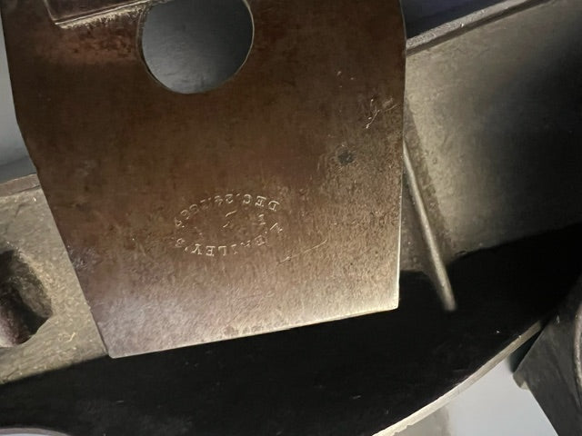 Rare TYPE ONE BAILEY BOSTON No. 8 Jointer Plane with Banjo Spring & Triple Screw Frog - EXCELSIOR 110727 - AS OF FEB 16