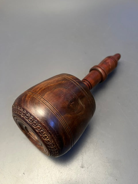 Stunning 2 Lb Fancy Lignum Vitae Mallet - 90123 -