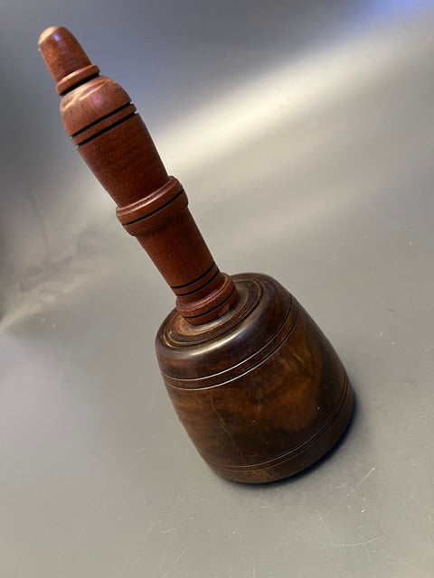 Stunning 1 lb 12 oz. Fancy Lignum Vitae Mallet - 90124B