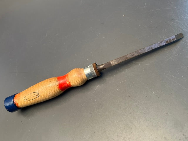 MARPLES 1/4 Inch Heavy Duty Mortise Chisel with Double Hooped Ash Handle  - 114505