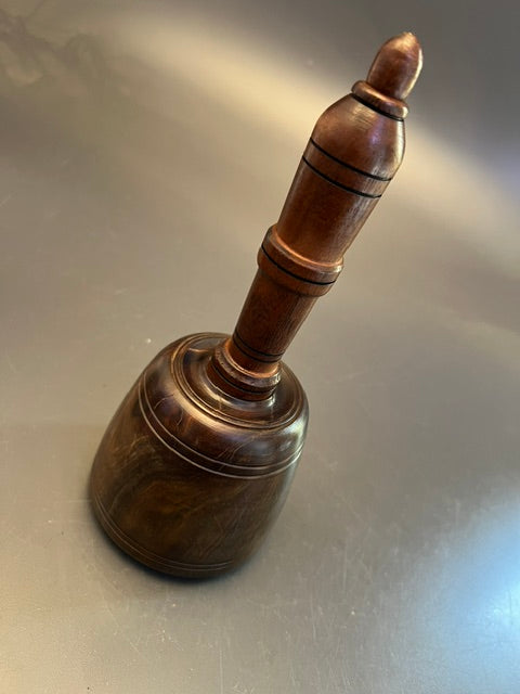 Stunning 1 lb 10 oz. Fancy English Lignum Vitae Mallet - 90124e -