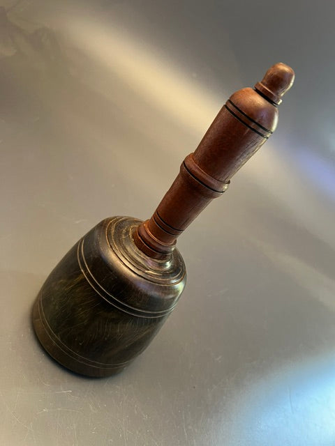 Stunning 1 Pound 13 oz. Fancy Lignum Vitae English Carving Mallet- 117656f