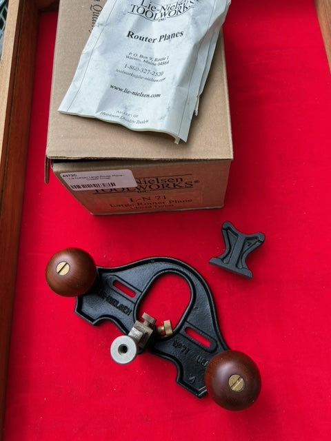 LIE NIELSEN No. 71 Router Plane in Original Box - 113211