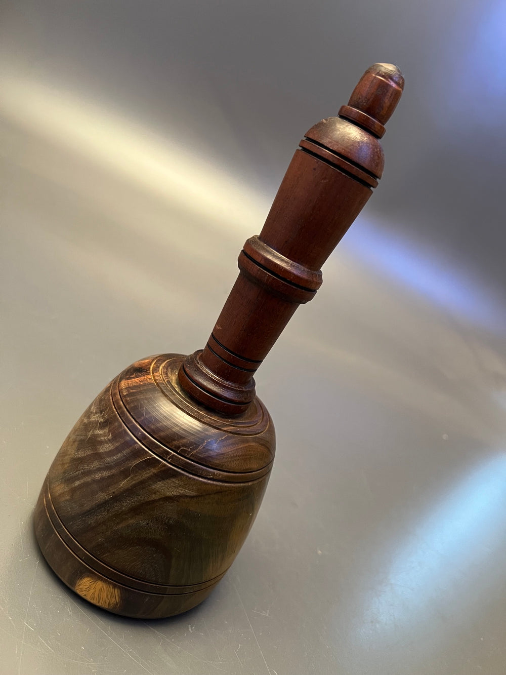 Stunning 1 Lb 12 oz. Fancy Lignum Vitae Mallet - 90088d