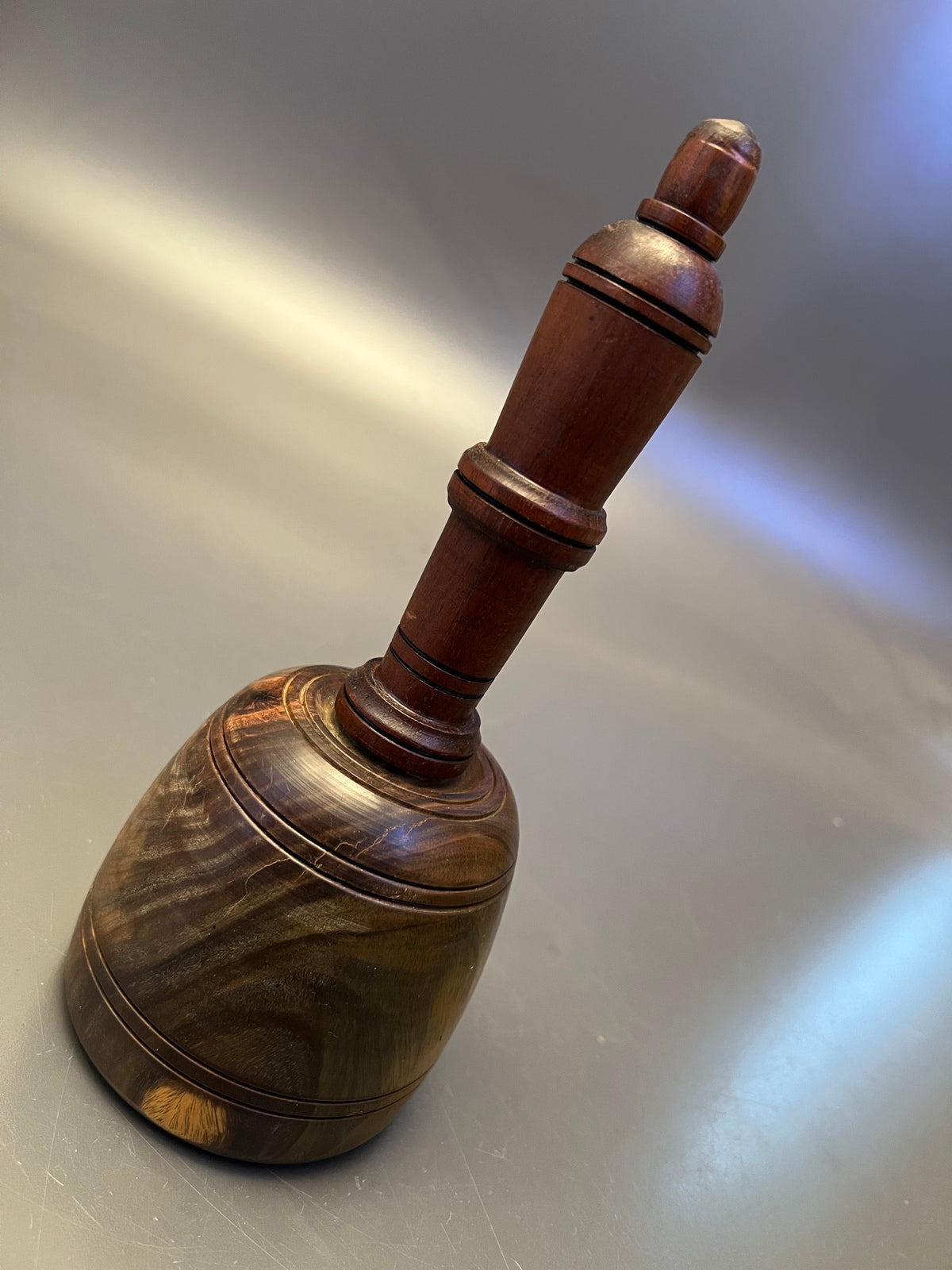 Stunning 1 Lb 12 oz. Fancy Lignum Vitae Mallet - 90088d