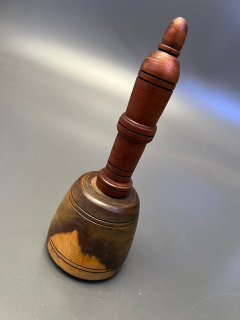 Stunning 1 1/2 Lb  Fancy Lignum Vitae Mallet - 90123 d