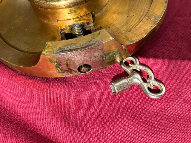 Stunning Massive 9" HOLTZAPFFEL Solid Brass Lathe Chuck  122420