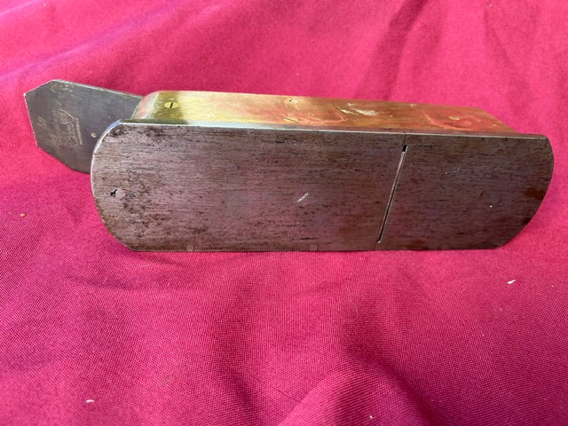 Beautiful Gunmetal Rosewood Infill Miter Plane W. HILL 122475 -