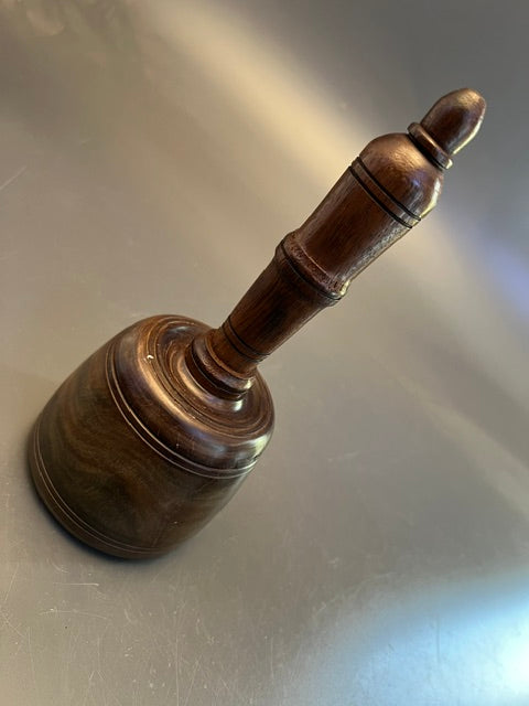 Stunning 1 Pound 9 Ounce Fancy Lignum Vitae English Carving Mallet - 120753f -