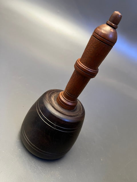 Stunning 1 Pound 11 Ounce Fancy Lignum Vitae English Carving Mallet - 121714g
