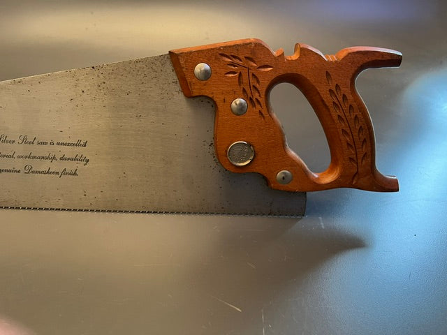 New Old Stock ATKINS No. 65 Hand Saw Unused - 97264 -