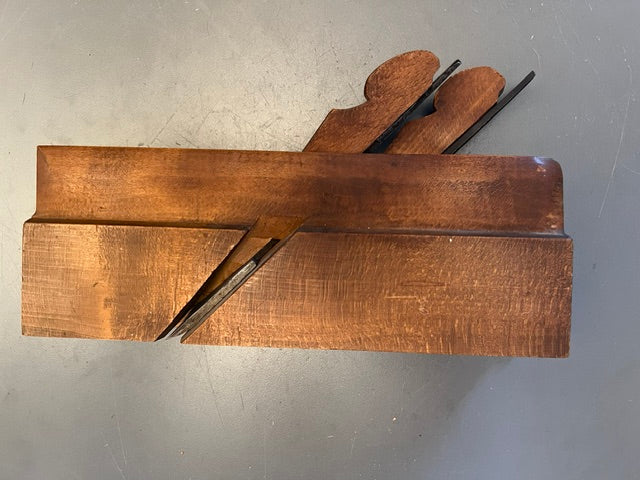 7/8 inch Nosing Plane with Double Iron by SANDUSKY TOOL CO OHIO circa 1869-1925 GOOD+  73722