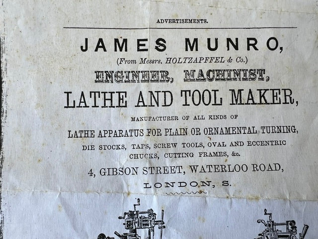 Magnificent J. MUNRO Goniostat Original Box With Label  122456 -