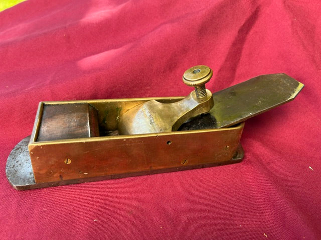 Beautiful Gunmetal Rosewood Infill Miter Plane W. HILL 122475 -