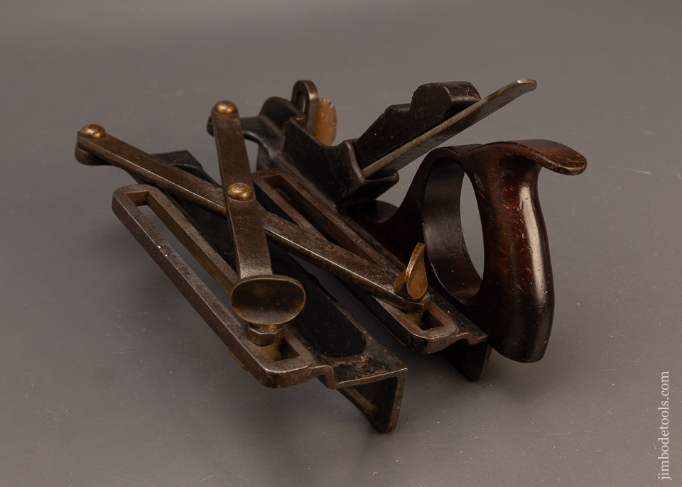 Marvelous-MORRIS-PATENT-MAR.-21,-1871-Scissor-Arm-Plow-Plane-118308