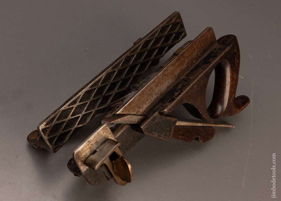 Marvelous-MORRIS-PATENT-MAR.-21,-1871-Scissor-Arm-Plow-Plane-118308