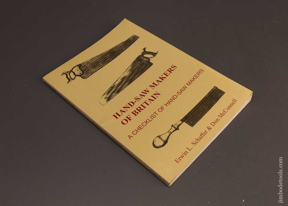 BOOK: Hand Saw Makers of Britain - 118580