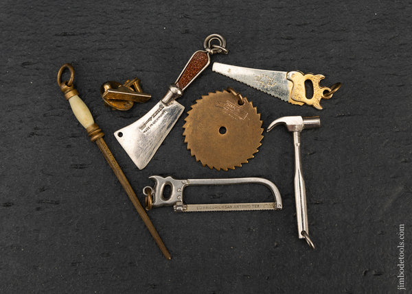 Great Set of 7 Advertising Miniature Tools - 114857