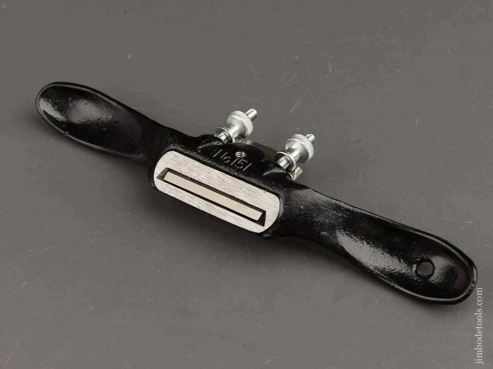 NEW! STANLEY No. 151 Flat Bottom Spoke Shave Adjustable Spoke Shave with Twin Adjusters - 72755M -