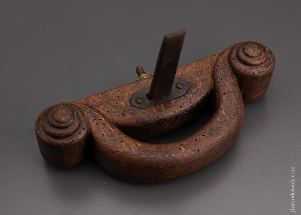 18th Century Carved Router Plane - EXCELSIOR 101308