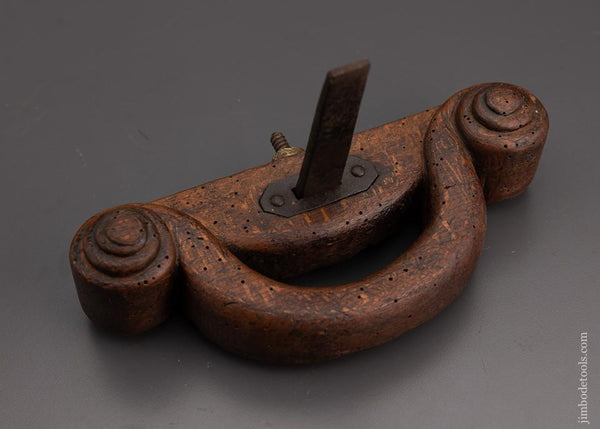 18th Century Carved Router Plane - EXCELSIOR 101308
