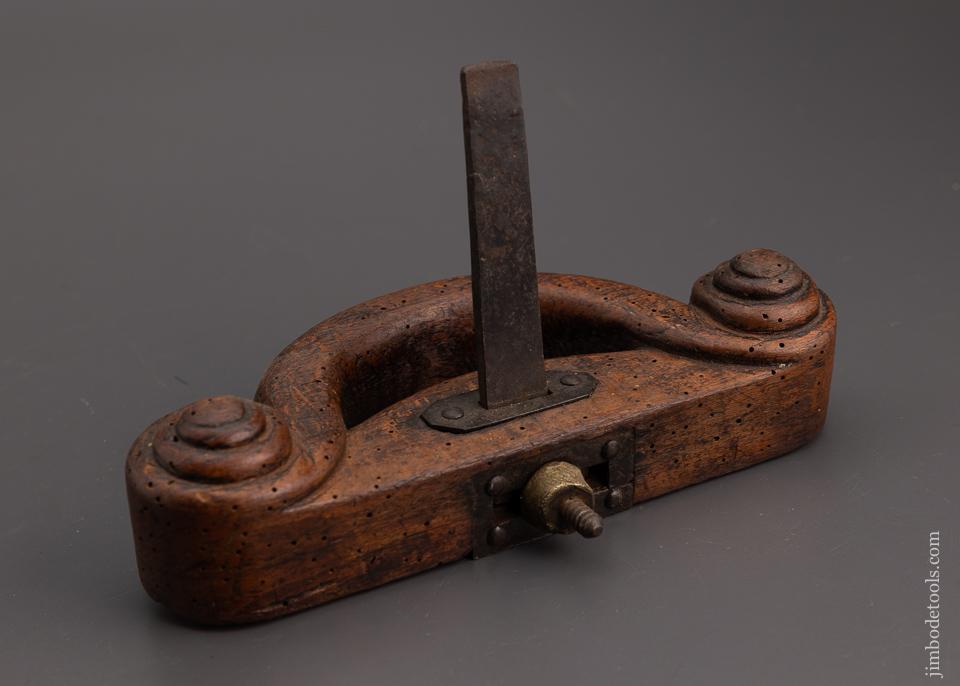 18th Century Carved Router Plane - EXCELSIOR 101308