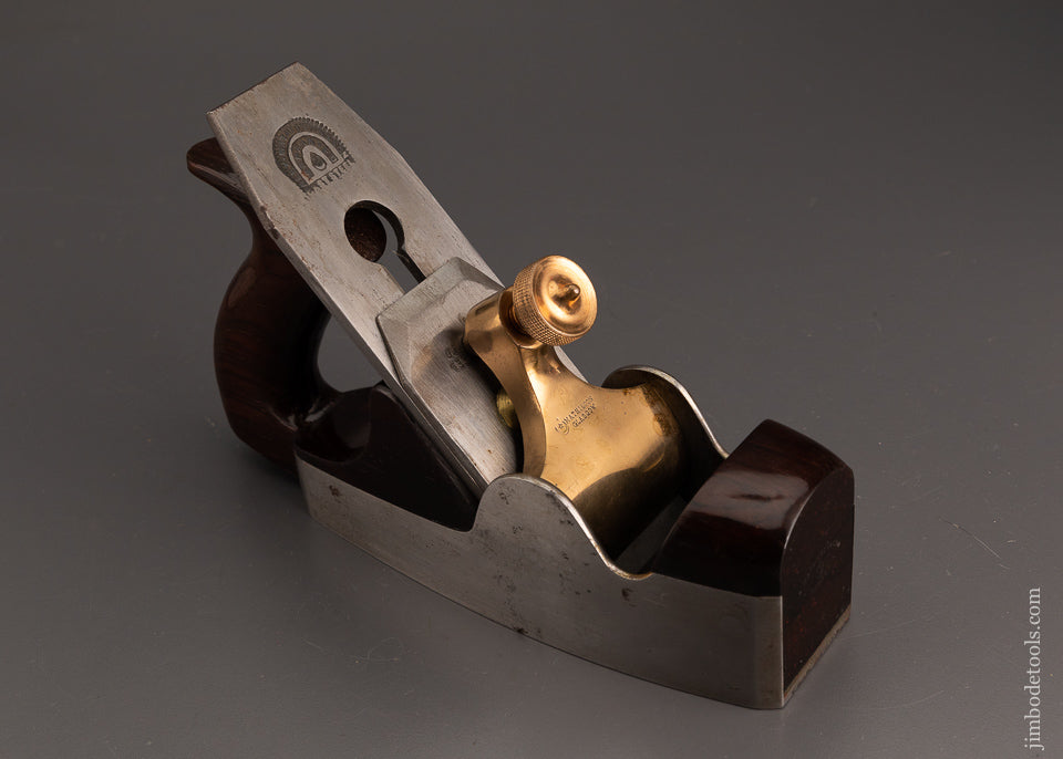 Dead Stunning MATHIESON Dovetailed Rosewood Infill Smooth Plane - EXCELSIOR 102917