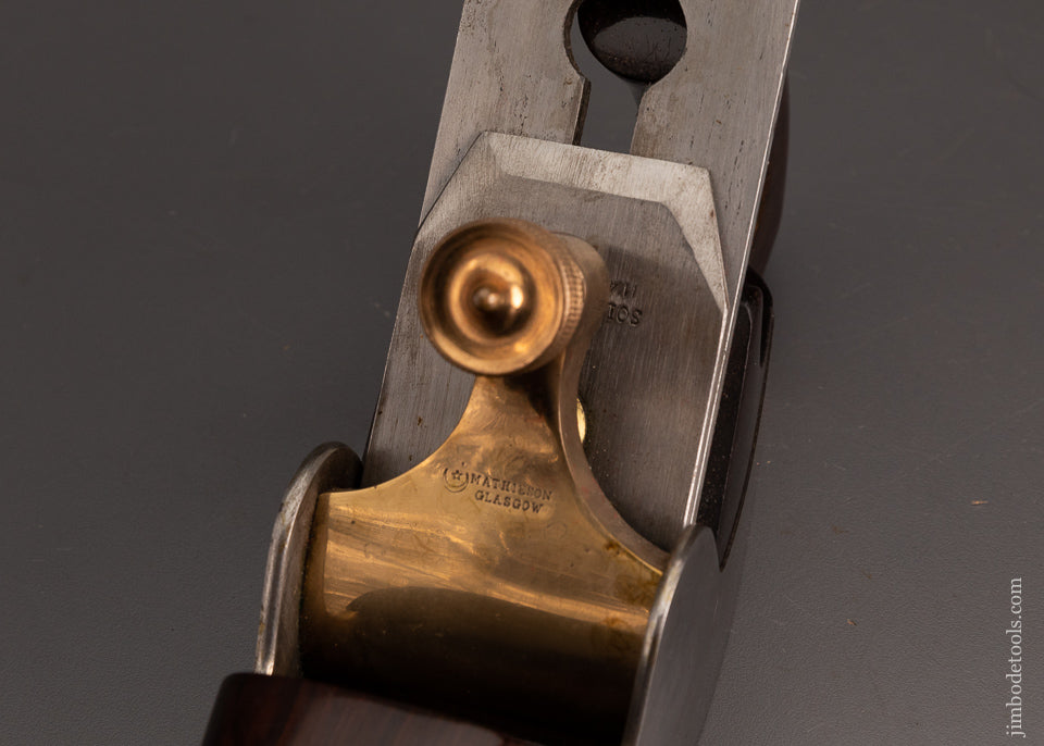 Dead Stunning MATHIESON Dovetailed Rosewood Infill Smooth Plane - EXCELSIOR 102917