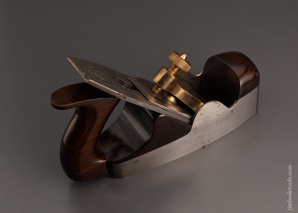 Dead Stunning MATHIESON Dovetailed Rosewood Infill Smooth Plane - EXCELSIOR 102917