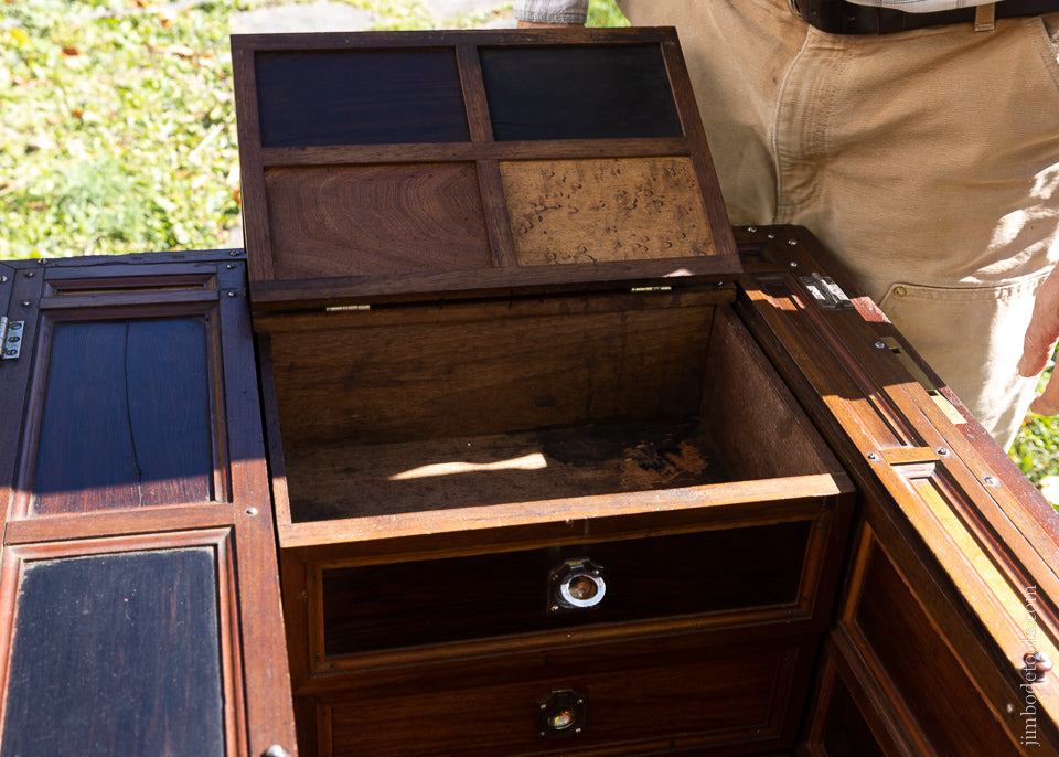 Spectacular Cabinet Maker’s Tool Chest with 22 Compartments - EXCELSIOR 104974